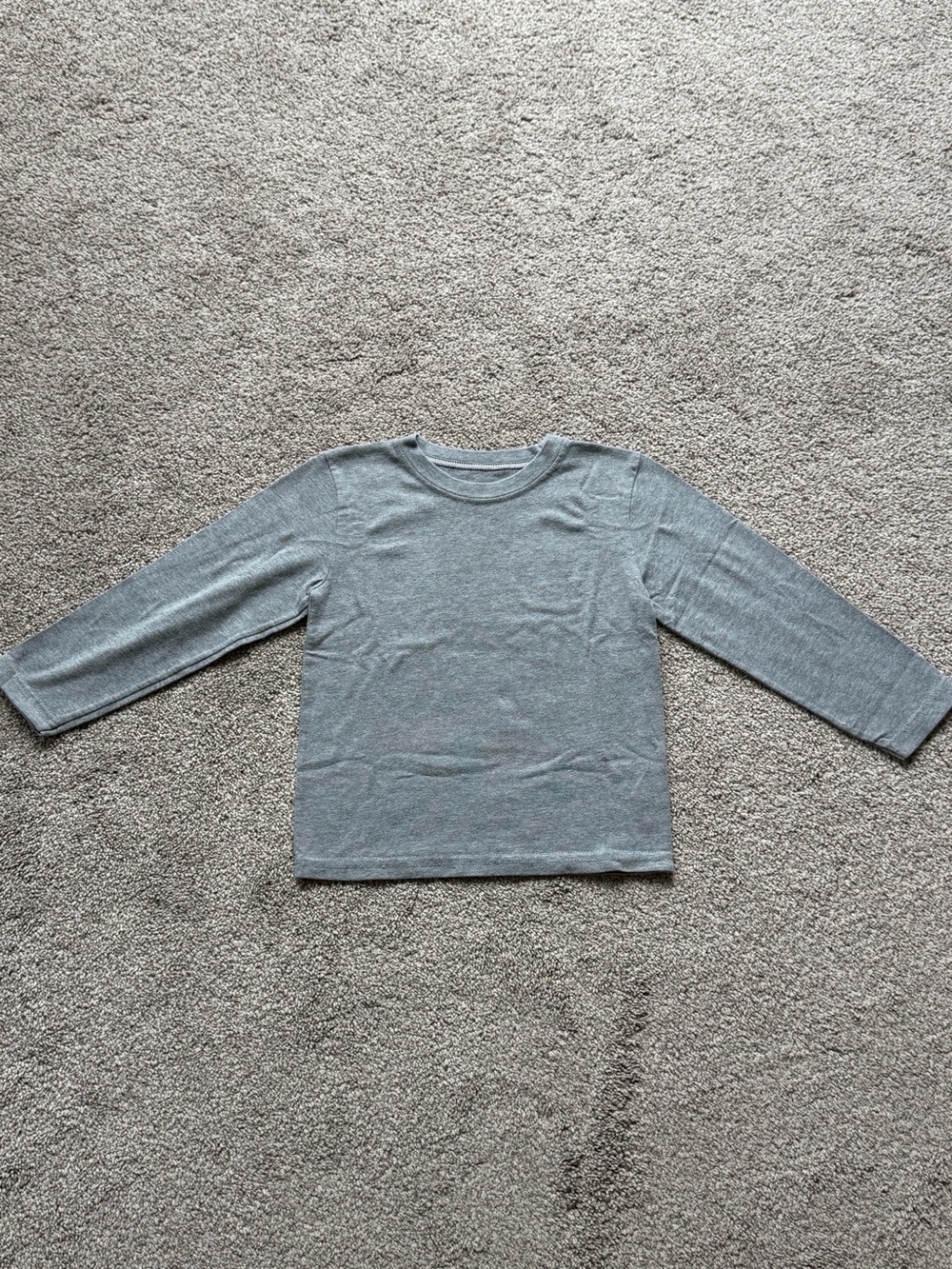 Garanimals Heather Gray Long-Sleeve Kids Tee